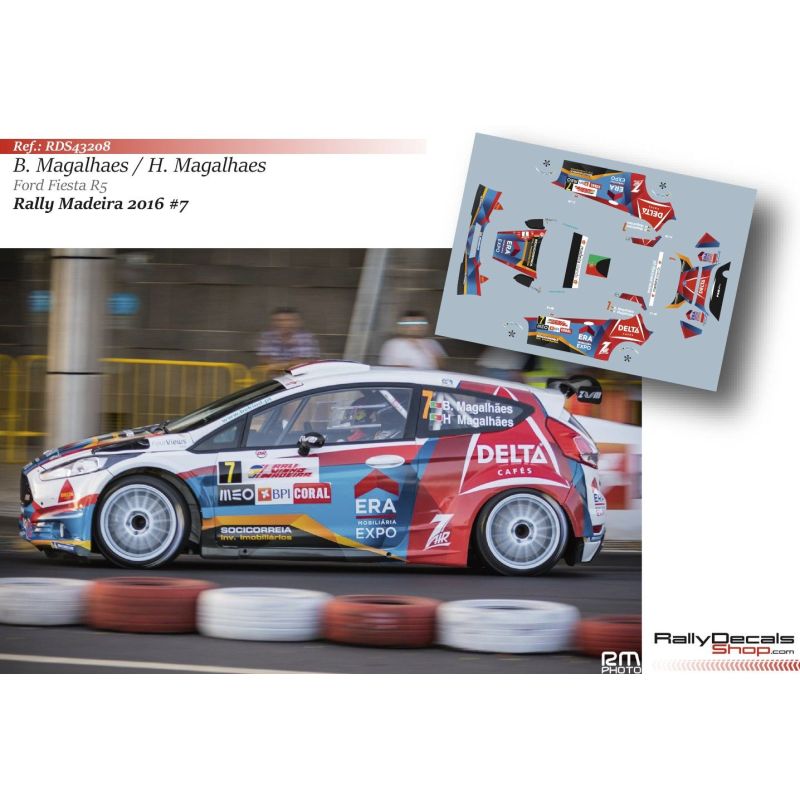 Bruno Magalhaes - Ford Fiesta R5 - Rally Madeira 2016