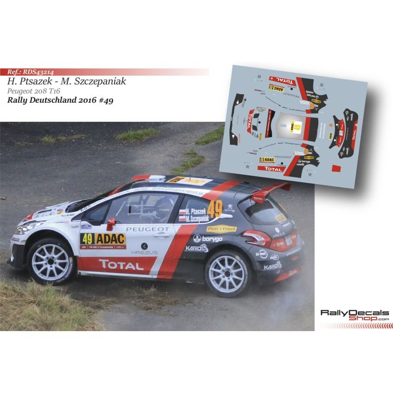 Hubert Ptaszek - Peugeot 208 T16 - Rally Alemania 2016