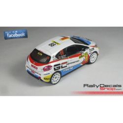 Peugeot 208 R2 - Joel Guerrero - Rally Catalunya 2015