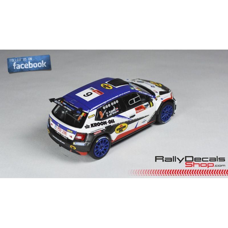 Skoda Fabia R5 - Hermen Kobus - Rally Ypres 2016