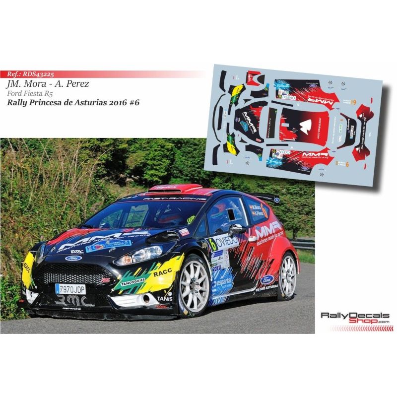 Manuel Mora - Ford Fiesta R5 - Rally Princesa de Asturias 2016