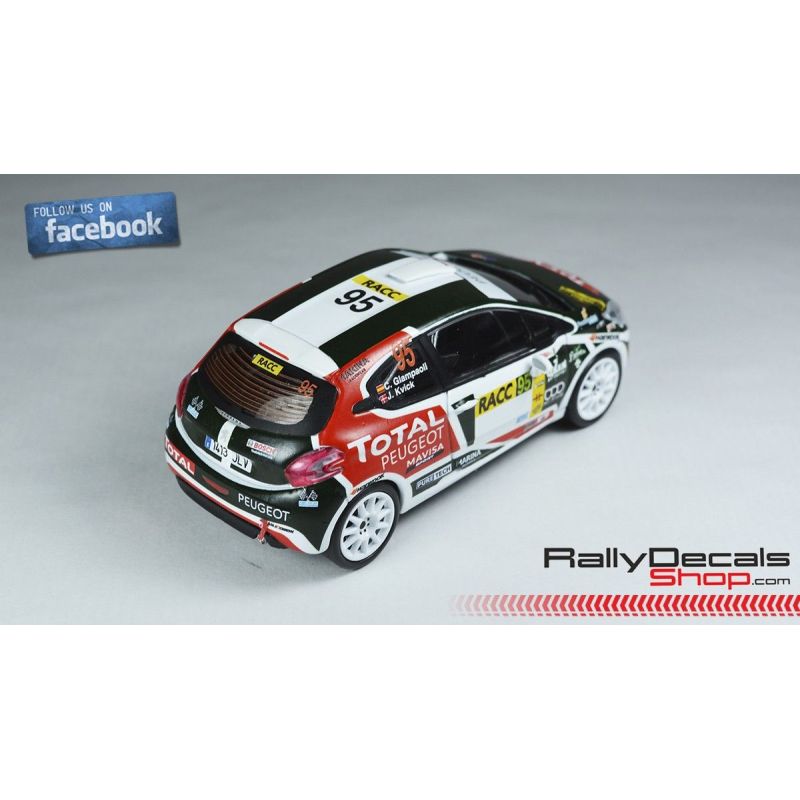 Peugeot 208 R2 - Christine Giampaoli - Rally Catalunya 2016