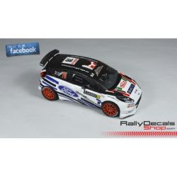 Ford Fiesta R5 - Olivier Burri - Rally Montecarlo 2017
