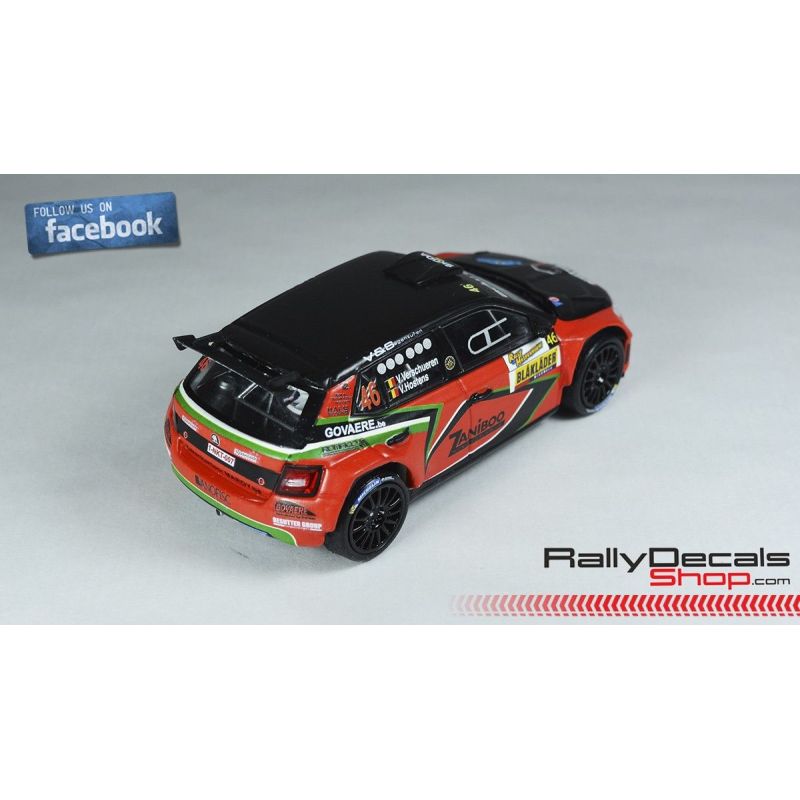 Skoda Fabia R5 - Vincnet Verschueren - Rally Haspengouw 2017