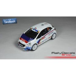 Peugeot 208 R2 - Stephane Lefebvre - Rally Ypres 2014
