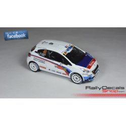 Stephane Lefebvre - Peugeot 208 R2 - Rally Ypres 2014