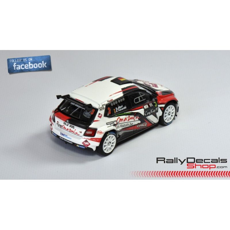 Skoda Fabia R5 - Benoit Allart - Rally Spa 2017