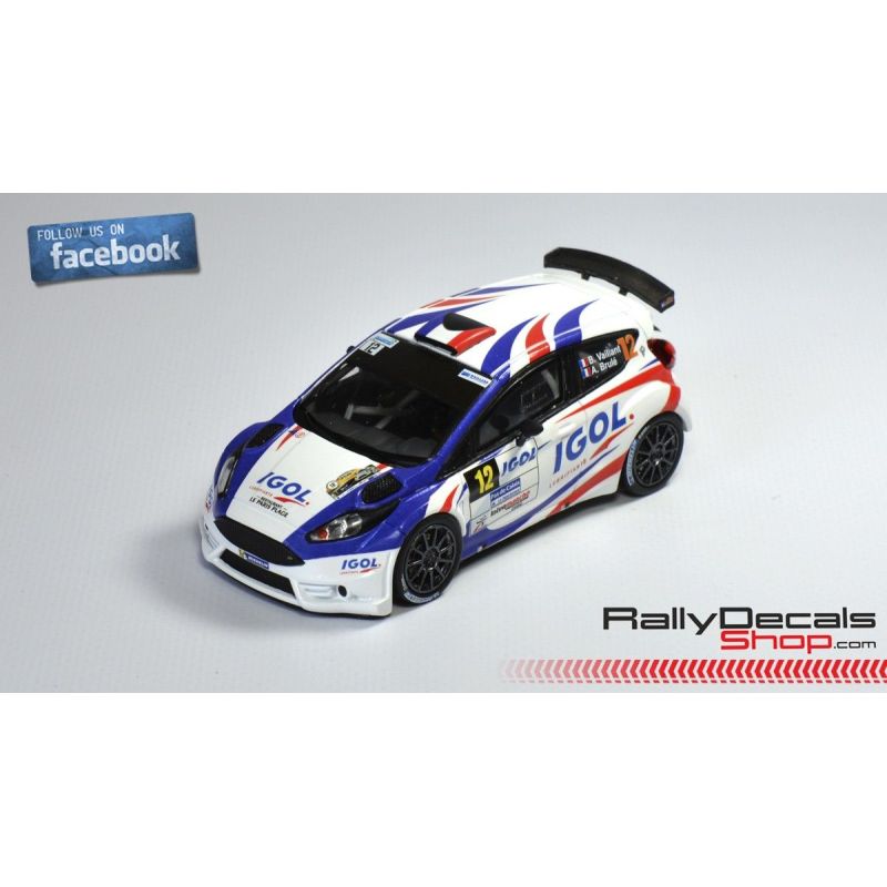 Ford Fiesta R5 - Benoit Vaillant - Rally du Touquet 2017