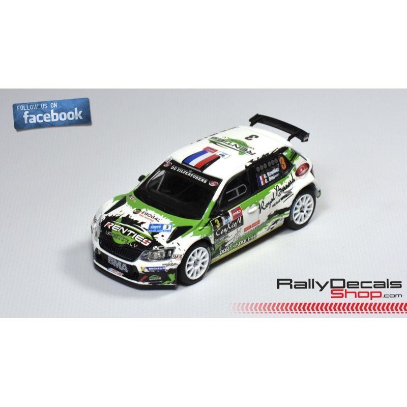 Skoda Fabia R5 - Bryan Bouffier - Rally Ypres 2017