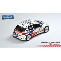 Peugeot 206 S1600 - Enrique García Ojeda - Rally Vilajoiosa 2005