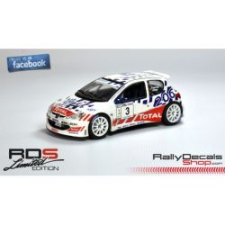 Peugeot 206 S1600 - Enrique García Ojeda - Rally Vilajoiosa 2005