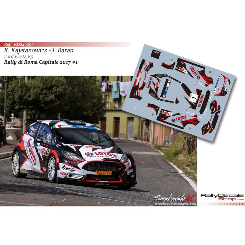Kajetan Kajetanowicz - Ford Fiesta R5 - Rally di Roma Capitale 2017