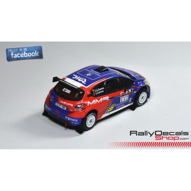 Peugeot 208 N5 - José Antonio Suárez - Rally Lorca 2017