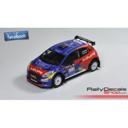 Peugeot 208 N5 - José Antonio Suárez - Rally Lorca 2017