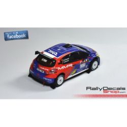 José Antonio Suárez - Peugeot 208 N5 - Rally Lorca 2017