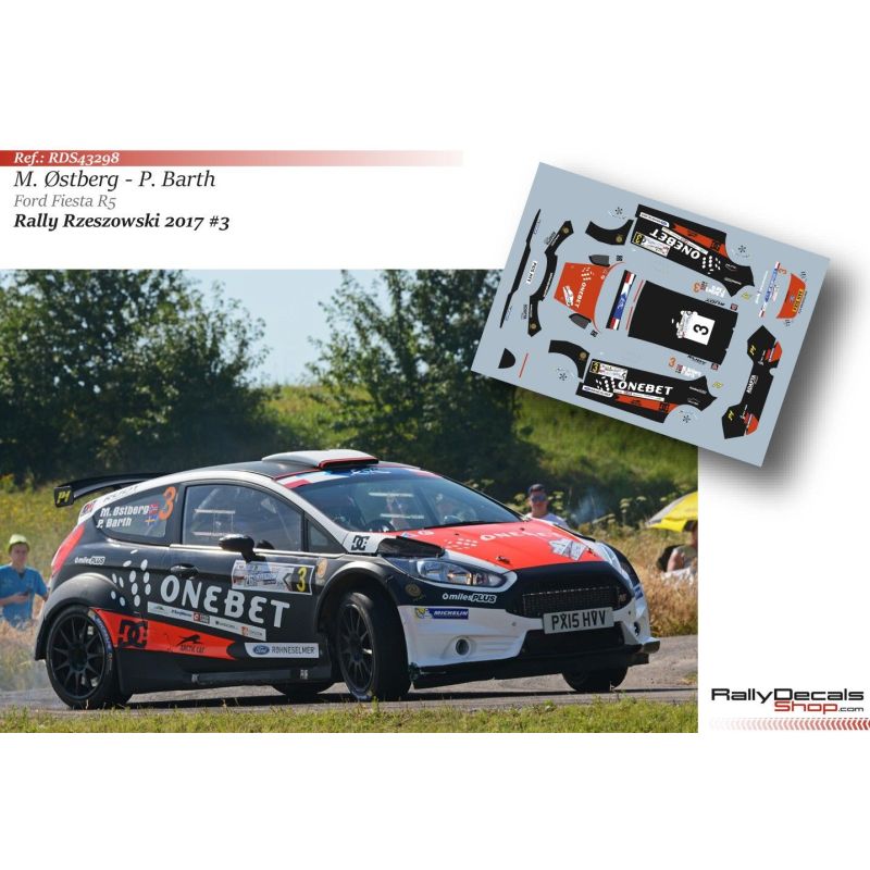 Mads Ostberg - Ford Fiesta R5 - Rally Rzezowski 2017