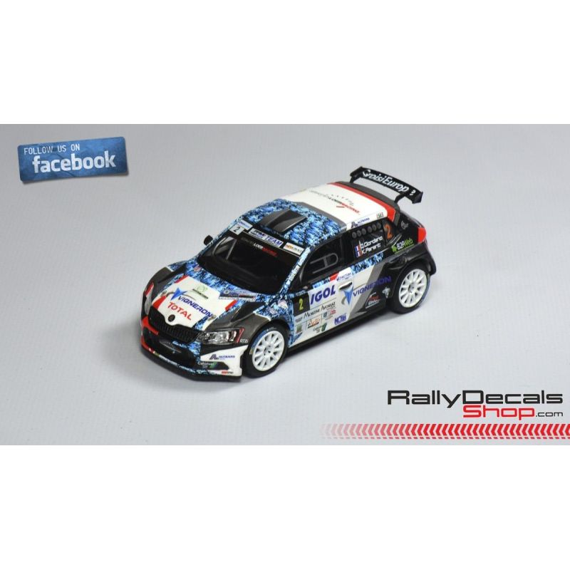 Skoda Fabia R5 - Quentin Giordano - Rally Mont Blanc 2017