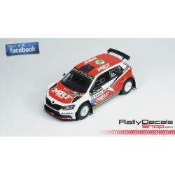 Veiby / Gill - Skoda Fabia R5 - Rally Whangarei NZ 2017