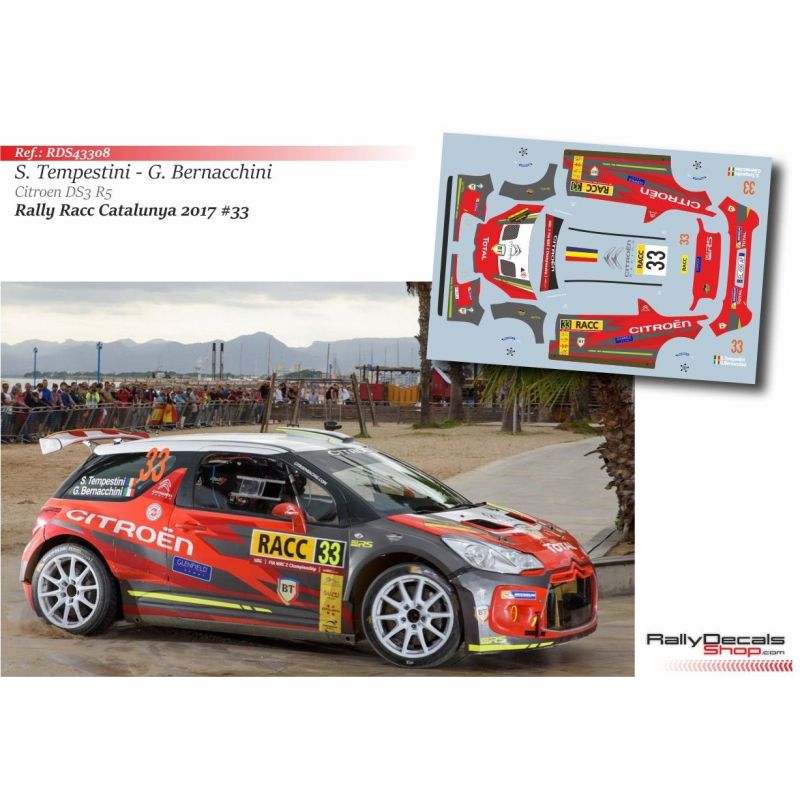 Simone Tempestini - Citroen DS3 R5 - Rally Catalunya 2017