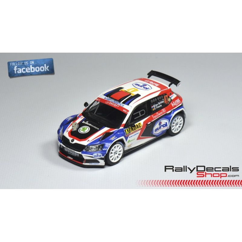 Skoda Fabia R5 - Bernhard Ten Brinke - Rally Deutschland 2017