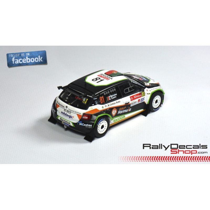 Skoda Fabia R5 - Pedro Meireles - Rally Portugal 2017
