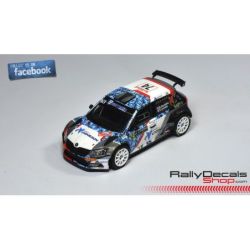 Quentin Giordano - Skoda Fabia R5 - Rally Montecarlo 2018