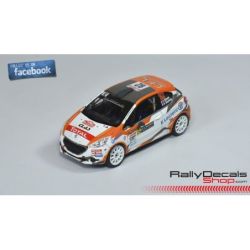 Yoann Bonato - Peugeot 208 R2 - Rally Montecarlo 2018