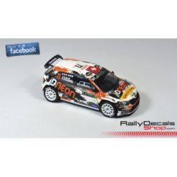Olivier Burri - Skoda Fabia R5 - Rally Montecarlo 2018