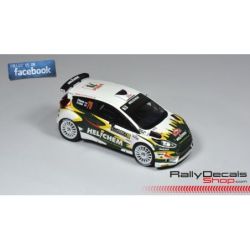 Henk Vossen - Ford Fiesta R5 - Rally Montecarlo 2018
