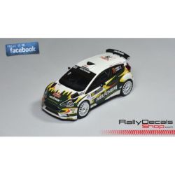Henk Vossen - Ford Fiesta R5 - Rally Montecarlo 2018