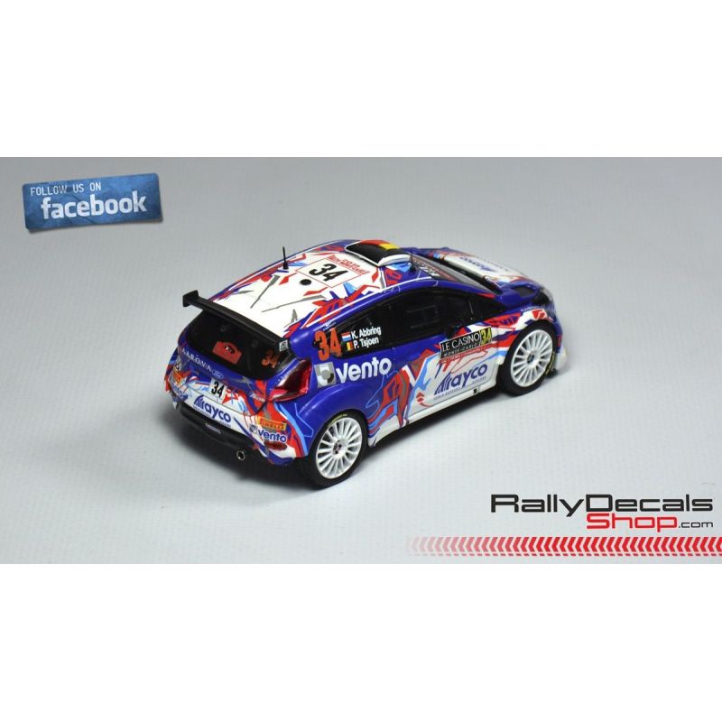 Ford Fiesta R5 - Kevin Abbring - Rally Montecarlo 2018