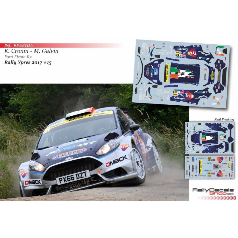 Keith Cronin - Ford Fiesta R5 - Rally Ypres 2017