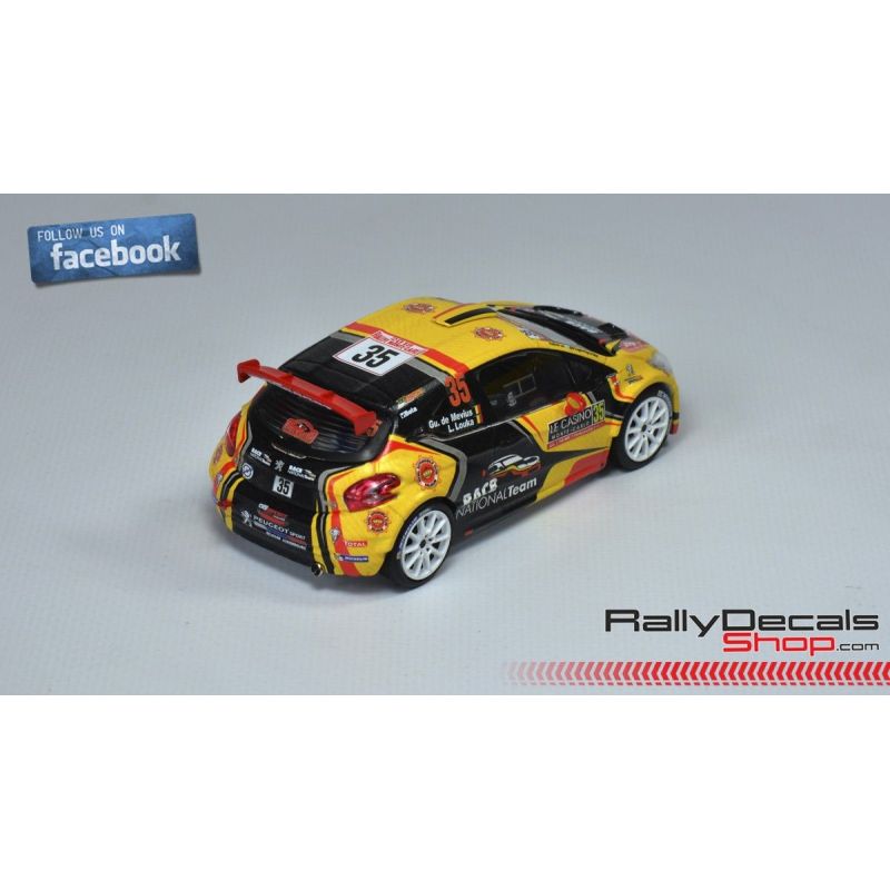 Peugeot 208 R5 - Guillaume de Mevius - Rally Montecarlo 2018