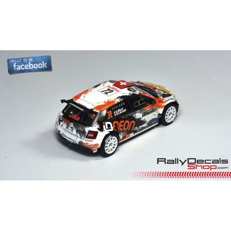 Skoda Fabia R5 - Olivier Burri - Rally Montecarlo 2018