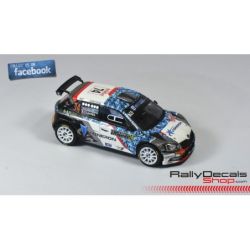 Skoda Fabia R5 - Quentin Giordano - Rally Montecarlo 2018