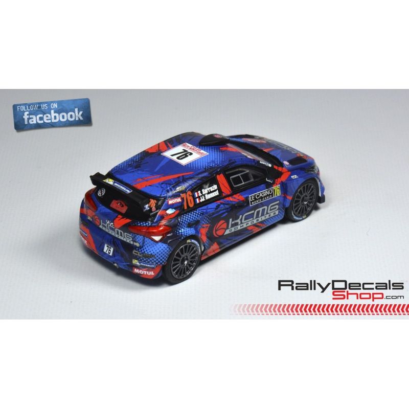 Hyundai i20 R5 - Stephane Sarrazin - Rally Montecarlo 2018