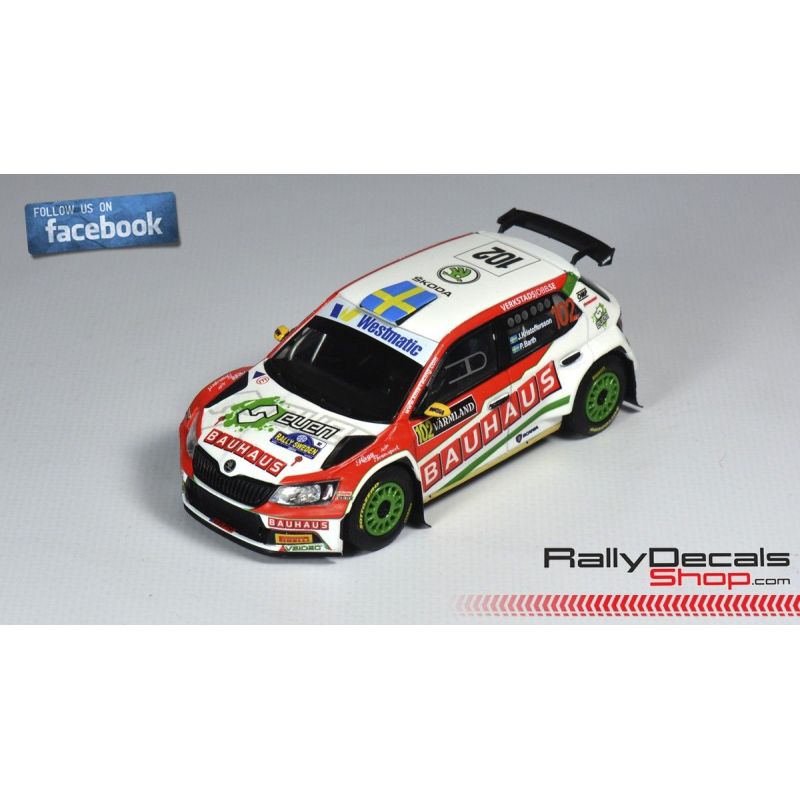 Skoda Fabia R5 - Johan Kristoffersson - Rally Sweden 2018