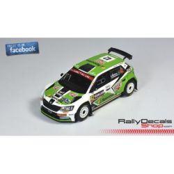 Mattias Adielsson - Skoda Fabia R5 - Rally Sweden 2018