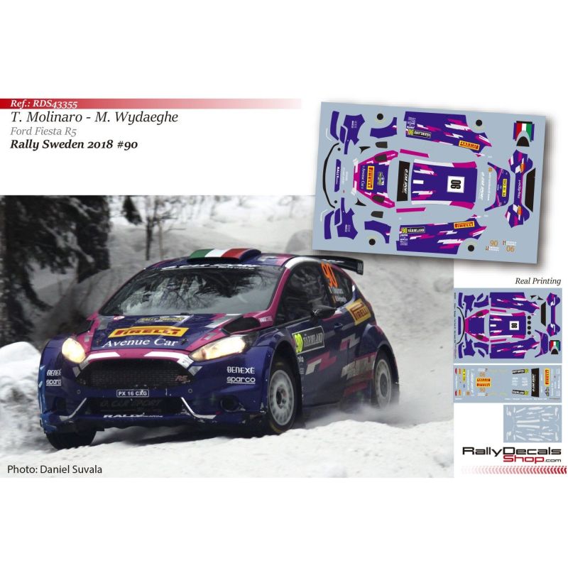 Tamara Molinaro - Ford Fiesta R5 - Rally Sweden 2018