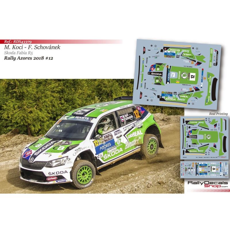 Martin Koci - Skoda Fabia R5 - Rally Azores 2018