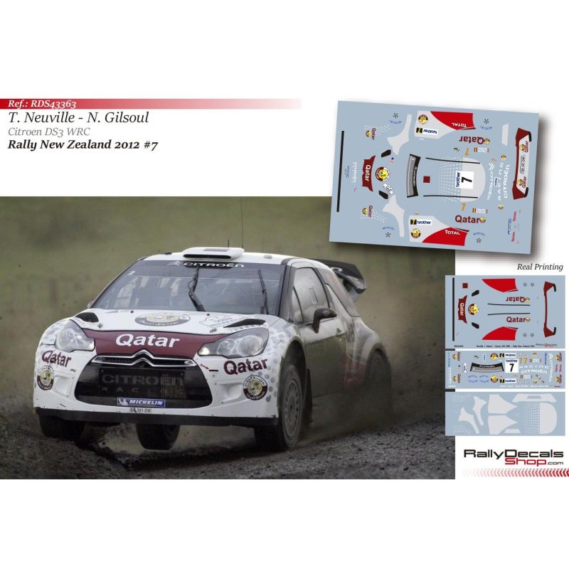 Thierry Neuville - Citroen DS3 WRC - Rally New Zealand 2012