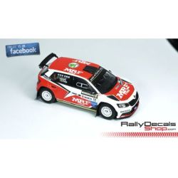 Skoda Fabia R5 - Gaurav Gill - Rally Whangarei NZ 2017