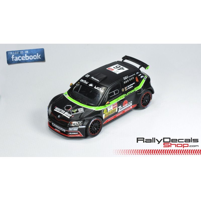 Skoda Fabia R5 - Vincent Verschueren - Rally Ypres 2018