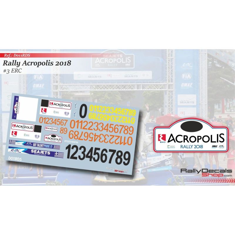 Números Acropolis 2018