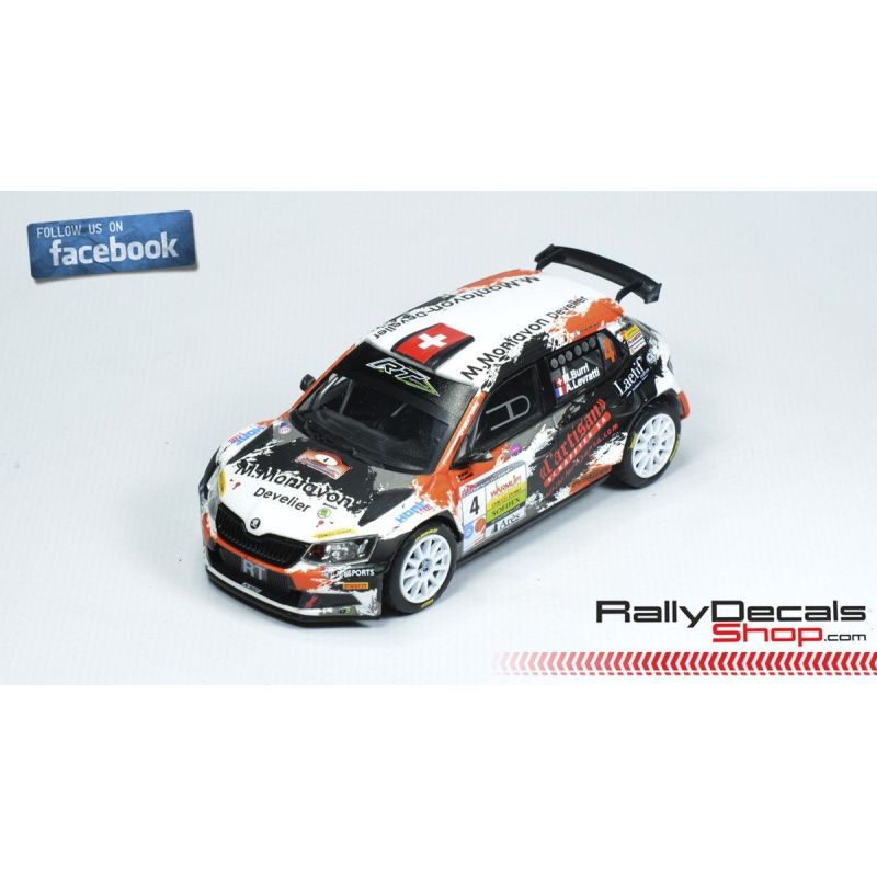 Skoda Fabia R5 - Michael Burri - Rally Critérium Jurassien 2018