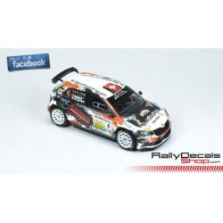 Michael Burri - Skoda Fabia R5 - Rally Critérium Jurassien 2018