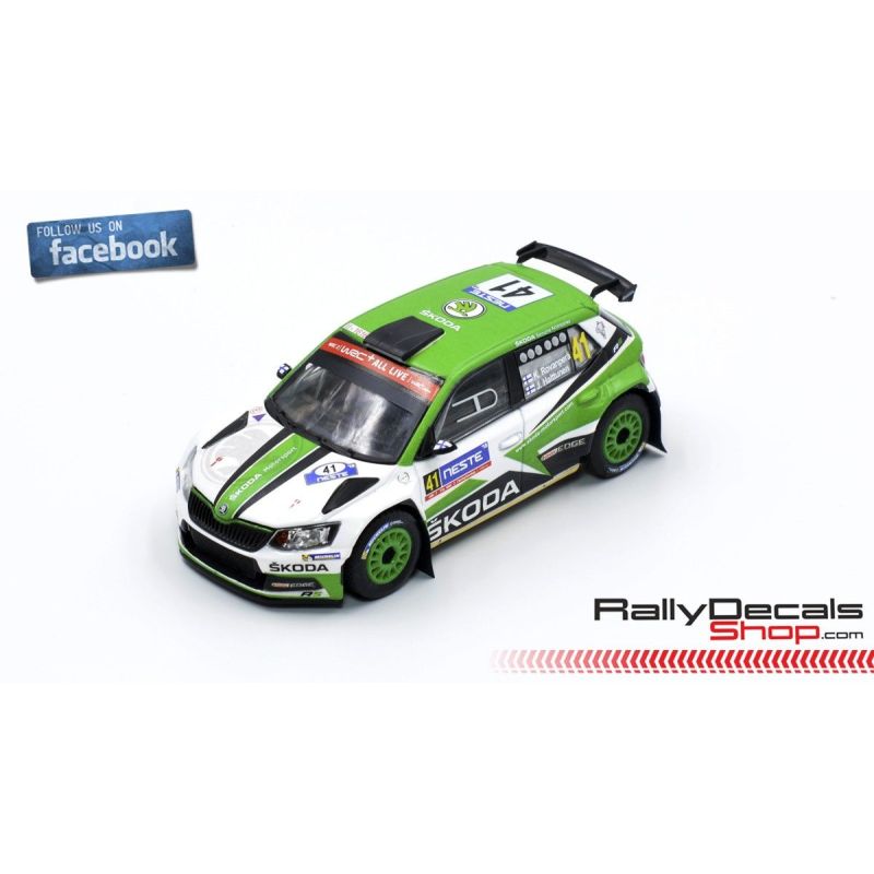 Skoda Fabia R5 - Kalle Rovanpera - Rally Finland 2018