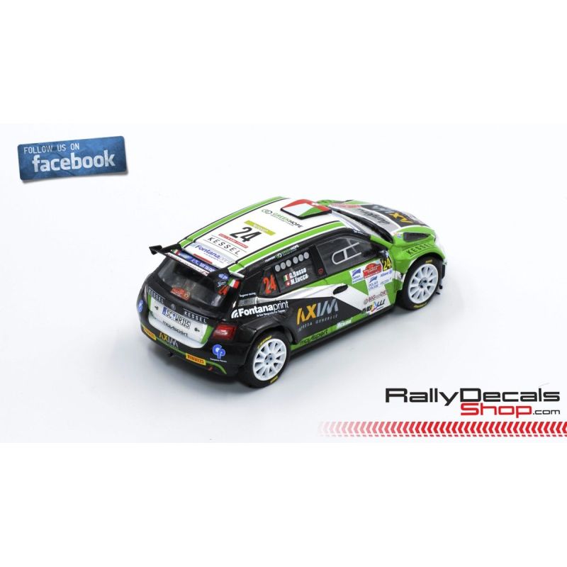 Skoda Fabia R5 - Giandomenico Basso - Rally Roma 2018