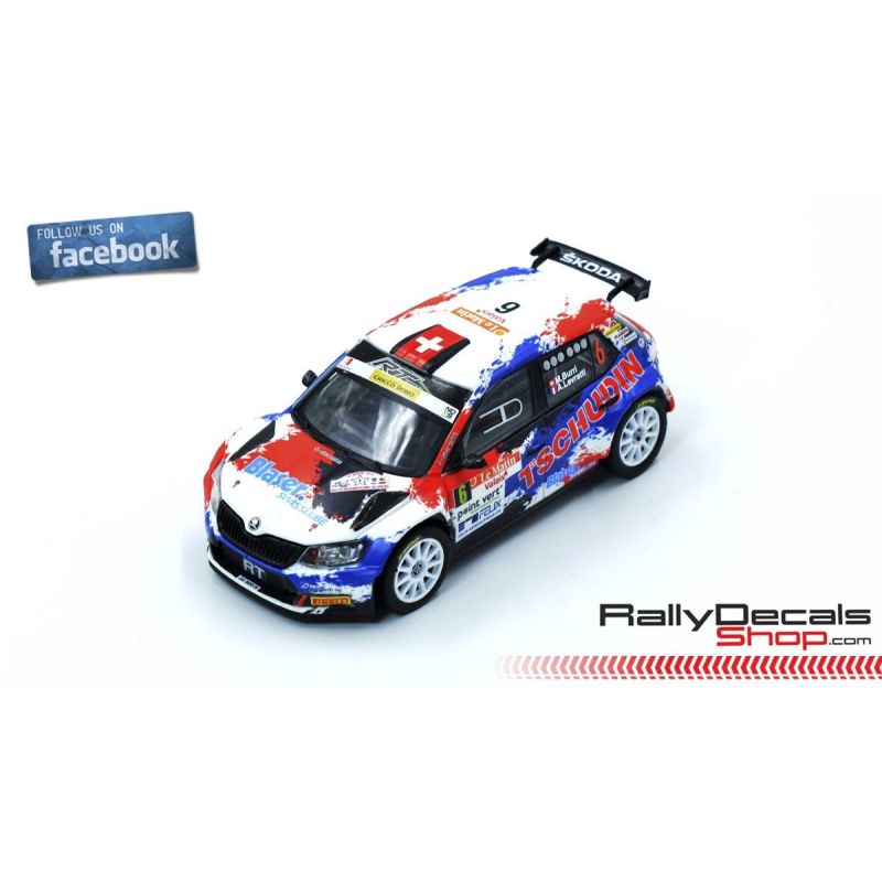 Skoda Fabia R5 - Michael Burri - Rally Valais 2018