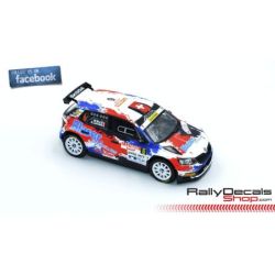 Michael Burri - Skoda Fabia R5 - Rally Valais 2018